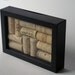 Re-cycled Wine Corks in Black Shadowbox