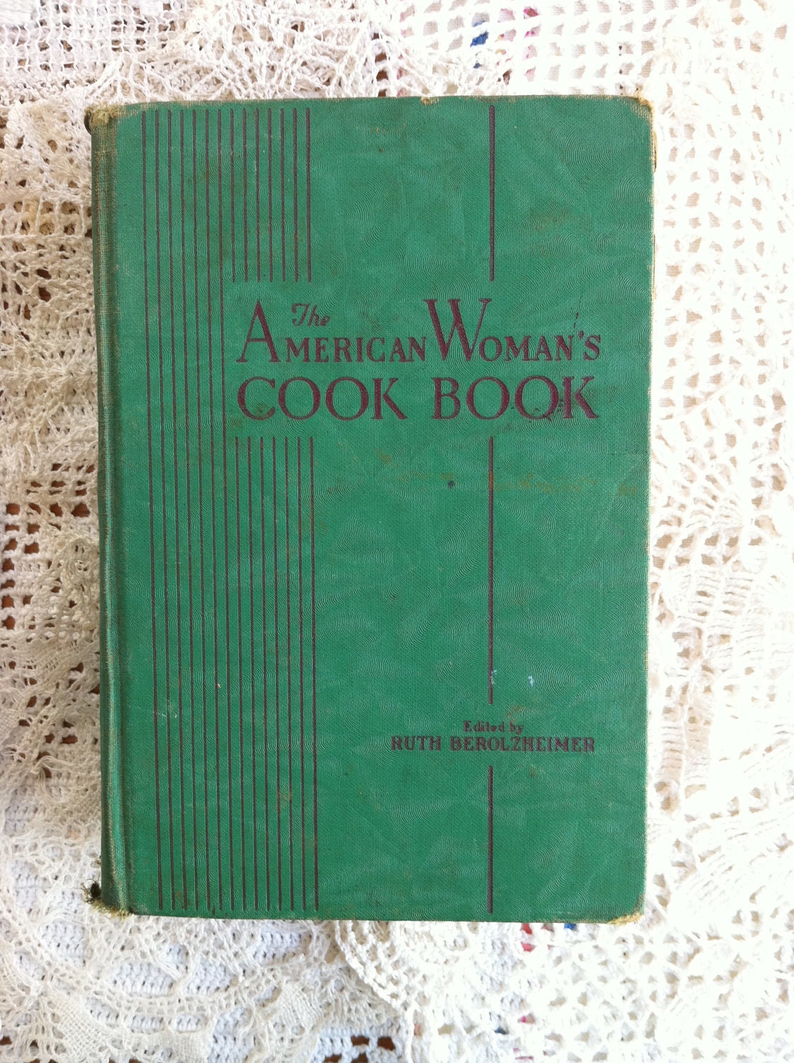 Vintage, The American Woman's Cook Book, WWII Era, 1940s