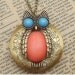 Steampunk Owl Locket(i) Necklace Vintage Style Original Design