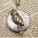 Steampunk Bird  Locket Necklace Vintage Style Original Design