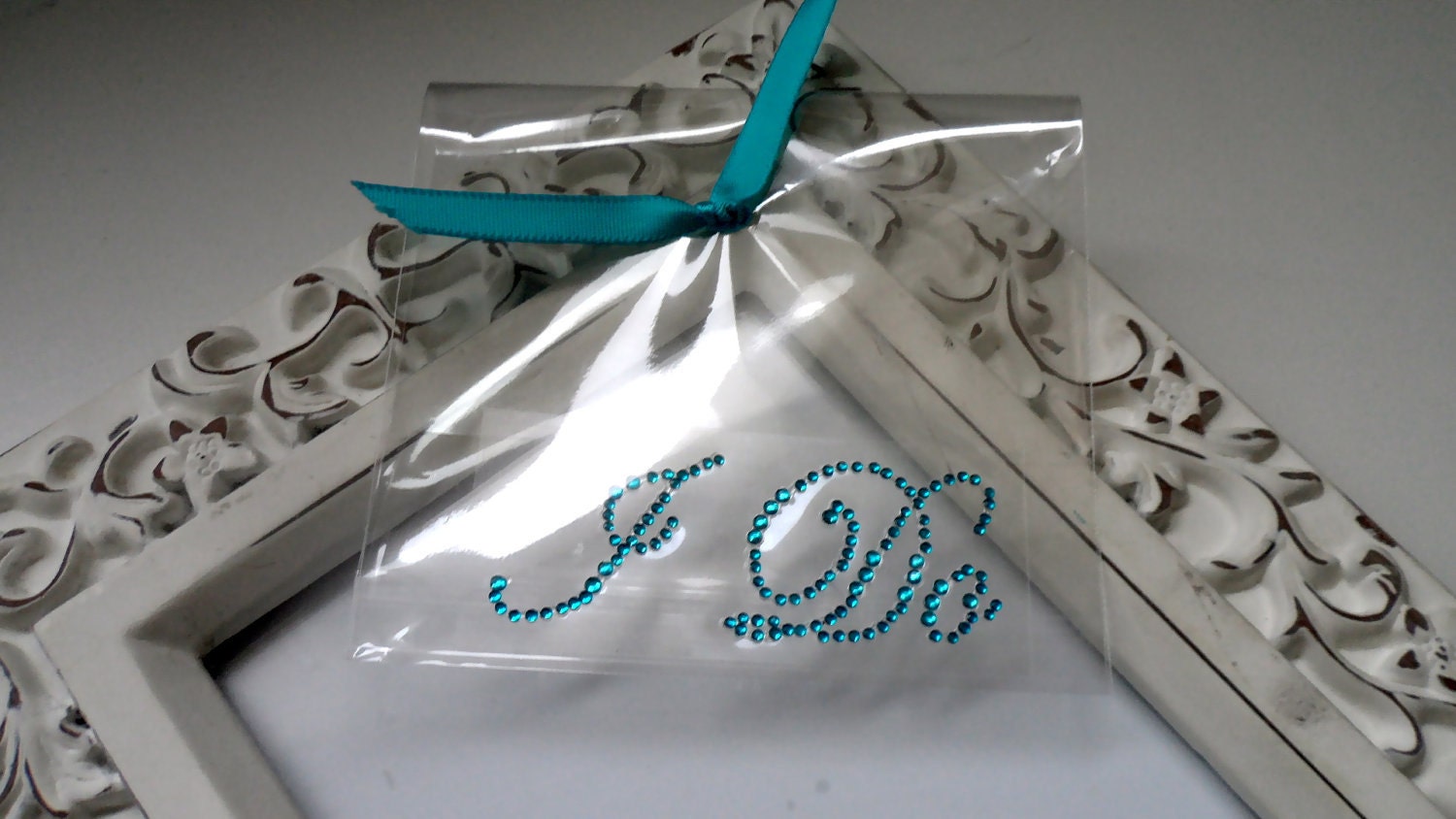 I Do Shoe Sticker for your Wedding/Bridal Shoes in Blue