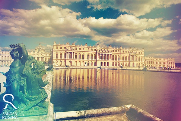 My shabby chic Paris, vintage style photo collection, Paris, Louvre, Versailles, palace, Eiffel tower, 6in x 8in art photo prints