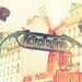 My shabby chic Paris, vintage style photo collection, Paris, Louvre, Versailles, palace, Eiffel tower, 6in x 8in art photo prints