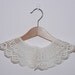 French vintage peter pan collar.