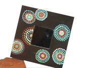 Mirror Handpainted Dots 10 x 10