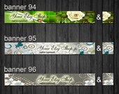 Etsy Shop Banners - Banner and Avatar - Made to Order