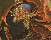 Rumpelstiltskin - Vintage Illustration Storybook Print - Deans A Book of Fairy Tales - Paper Ephemera