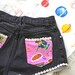 teenage mutant ninja turtles daisy trimmed booty shorts