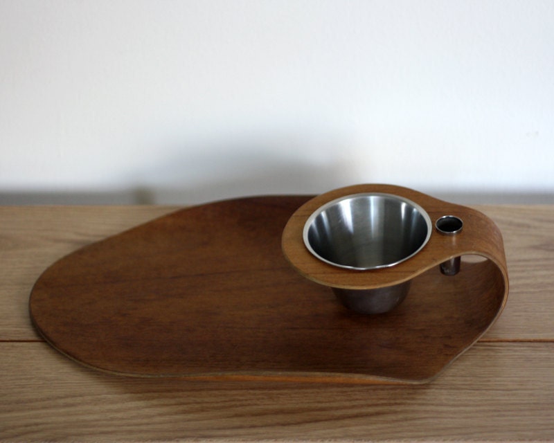 Swedish Teak Serving Tray, Plate