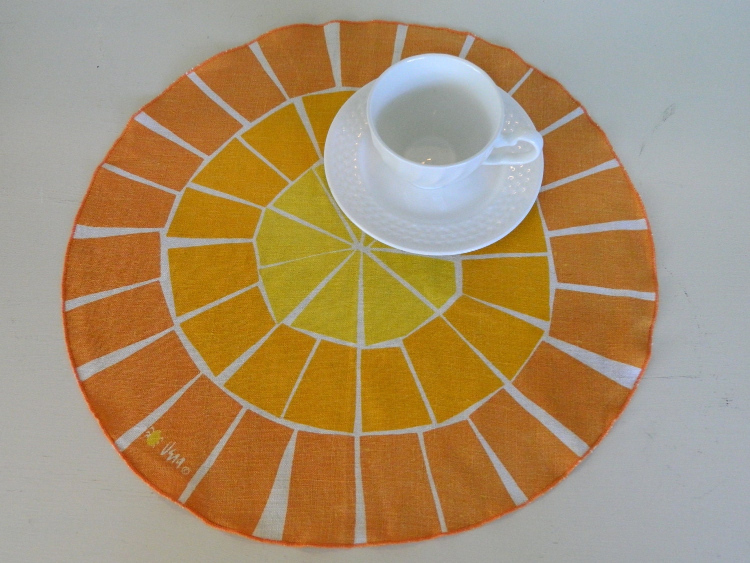 Vera Vintage Citrus Placemats
