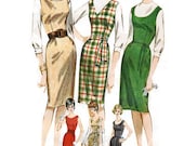 1960s - Sleeveless Jumper w/Neck Variations - Butterick 2434 - Complete Original Vintage Pattern