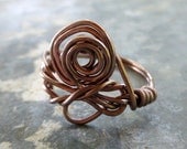 It's a Wrap -  Wire Wrapped Ring - Size 8.5 - READY to SHIP