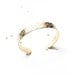 Tribal V Cuff Bracelet / gold or sterling silver bangle / hammered arrow pattern / everyday geometric jewelry