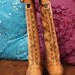 CUSTOM ORDER for Cassidy pyrogaphed boots 6.5