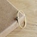 Diamond Engagement Ring - Diamond Gold Ring - 14k Solid Gold