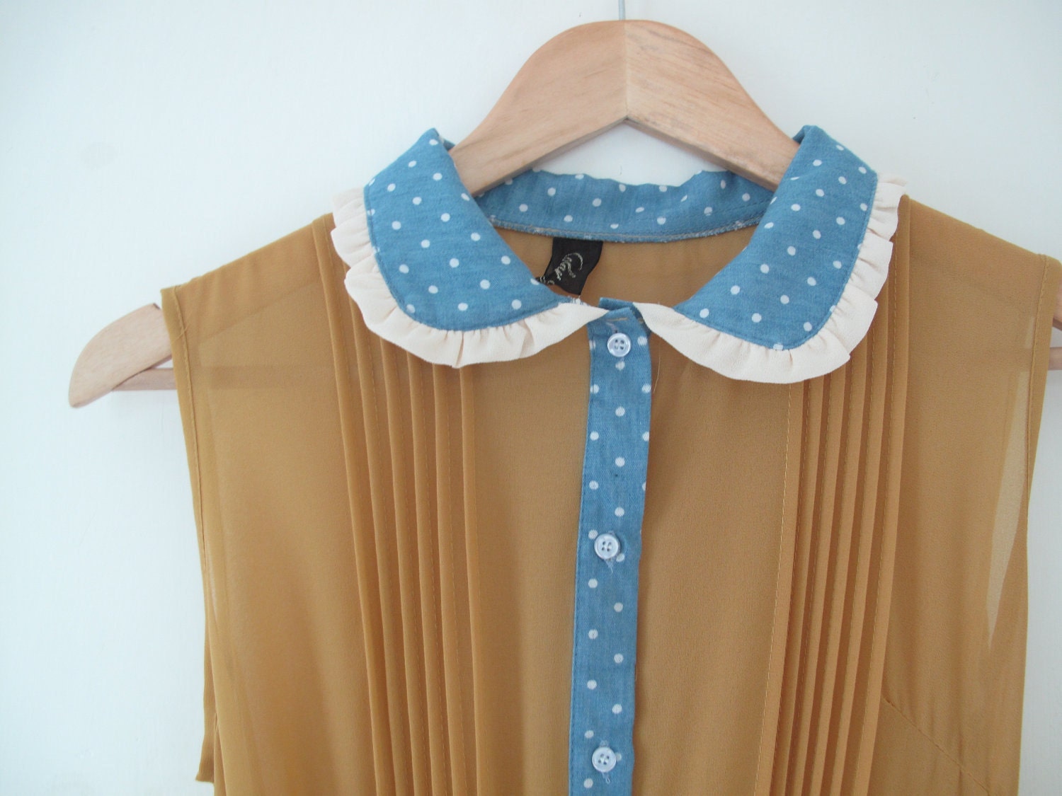 Tea Party Dress with Peter Pan Collar