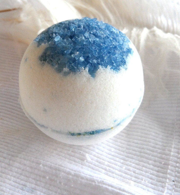 Bath Bomb, Ocean Breeze, Sea Scent, Beach, Bath Fizzy,Nautical