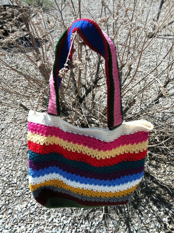 Multi-Color Tote Bag