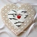 Heart cookie-Valentine's Day cookies-Cookie gift