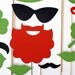 St. Patrick's Day Photo Booth Props - 17 Piece