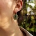 alfalfa - earrings by snow in april