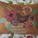 Bird in Blooms on Sueded Cotton Pillow Slipcover