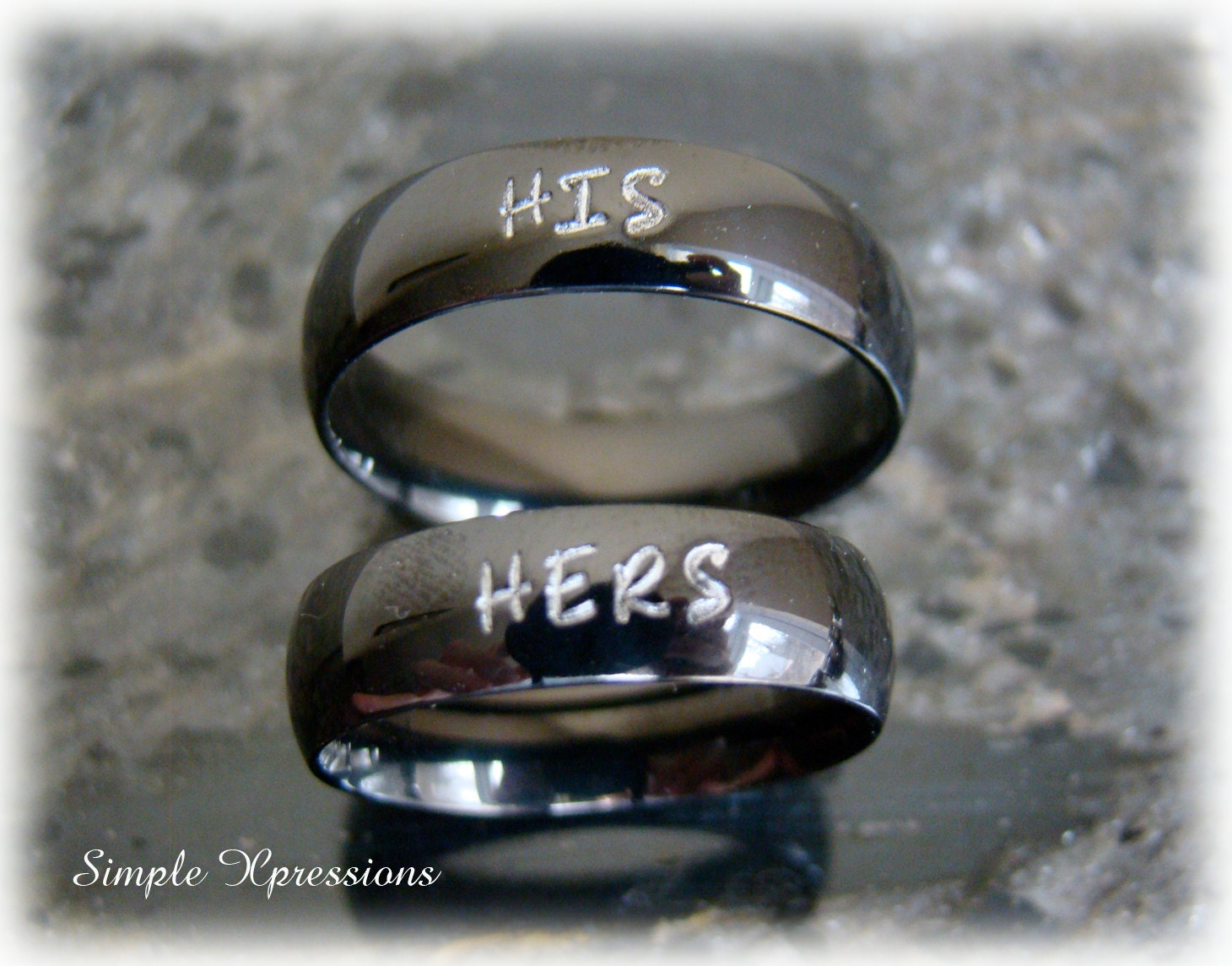 Plain Promise Rings For Couples Pictures