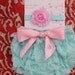 Baby Ruffle Bloomers set ..Easter.. Lace Ruffle Bum Baby Bloomer .. Baby bloomers .. Ruffle bloomers .. Diaper cover .. Photo prop