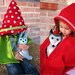 Hooded Cape & Forest Critter -Woodland Combo Gift