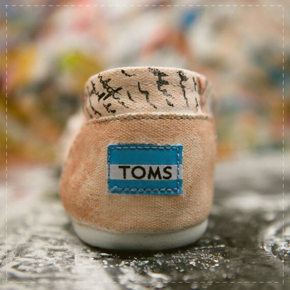 Love Letter Air Mail TOMS shoes