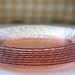 Set of 8 Arcoroc France Pink Glass Plates
