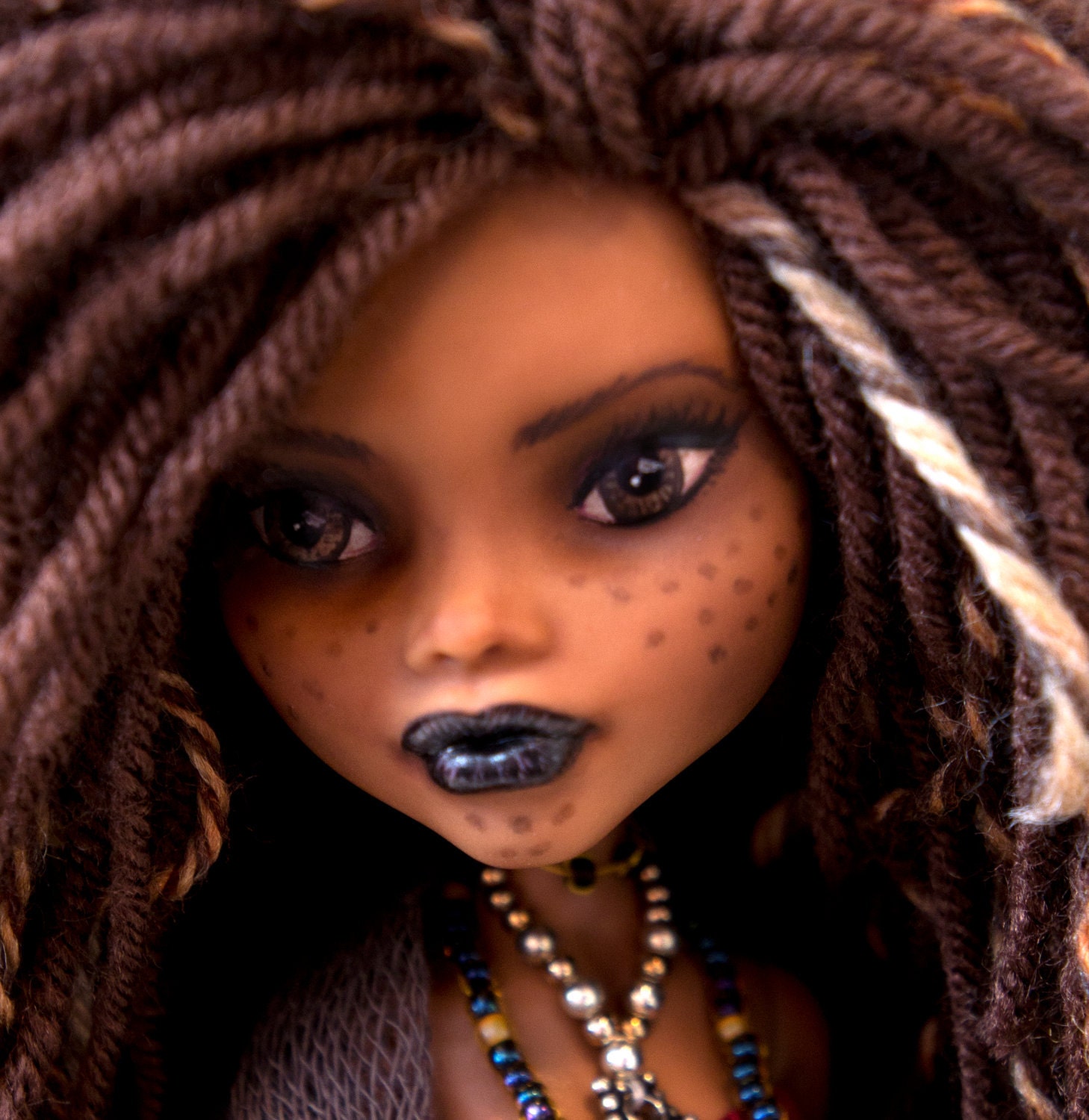Calypso from Pirates of the Caribbean OOAK Custom Monster High Doll Tia Dalma Clawdeen