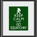 Keep Calm and Go Squatchin Bigfoot Sasquatch Original Card 8x10 Print DIY Printable jpg pdf Digital File Clip Art Instant Download DP90
