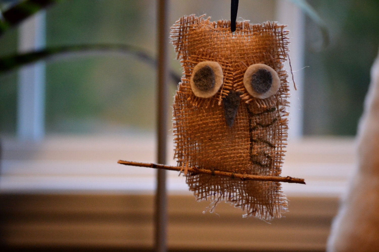 Auburn Owl Ornament - Set of 3