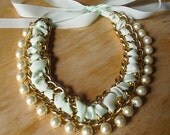 Camilla Necklace in Mint Green