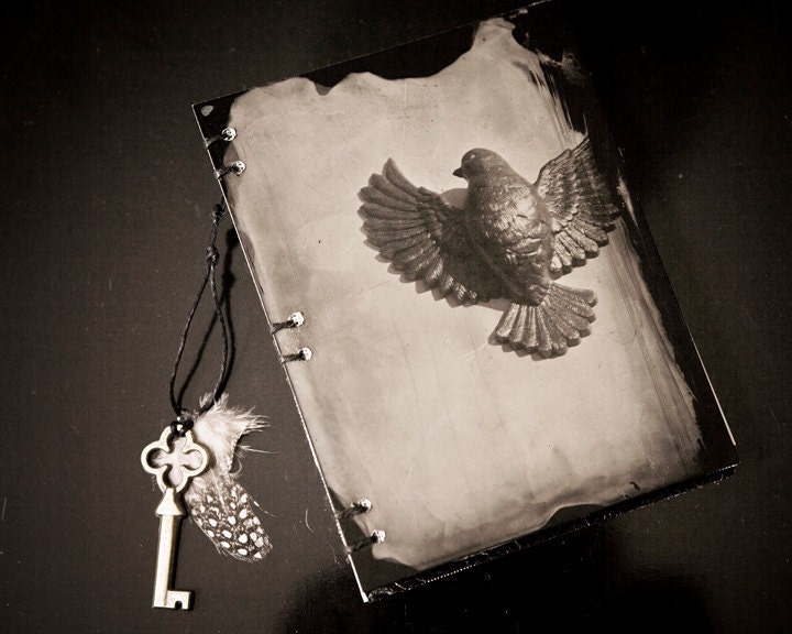 One of a Kind Tintype Sketchbook & Journal