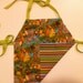 Child's Apron / Smock, reversible friendly jungle animals and striped print