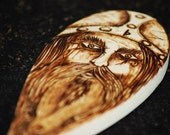 THOR Norse God, Wooden Spoon.