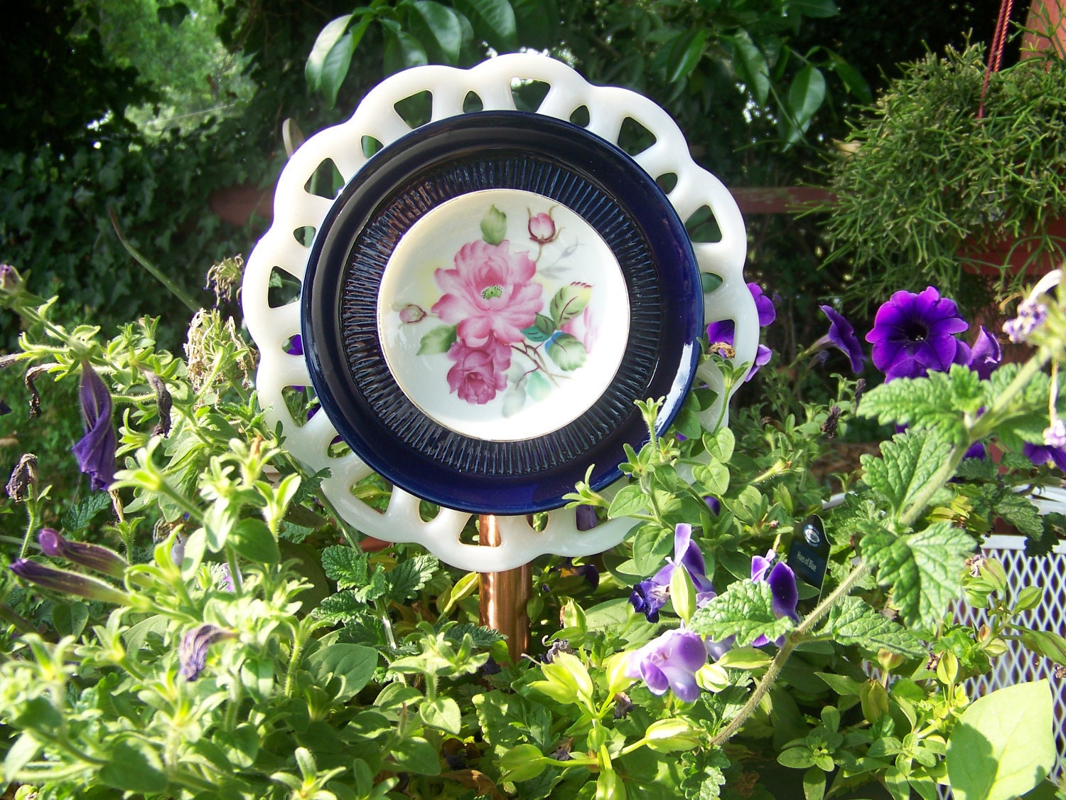 The Lacey Rose Flower Plates