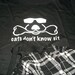 Cats Don't Know Sit Pajamas Cool Dog Duke Flannel Sleepwear Lounge Dorm Pants T Shirt Size Small SALE