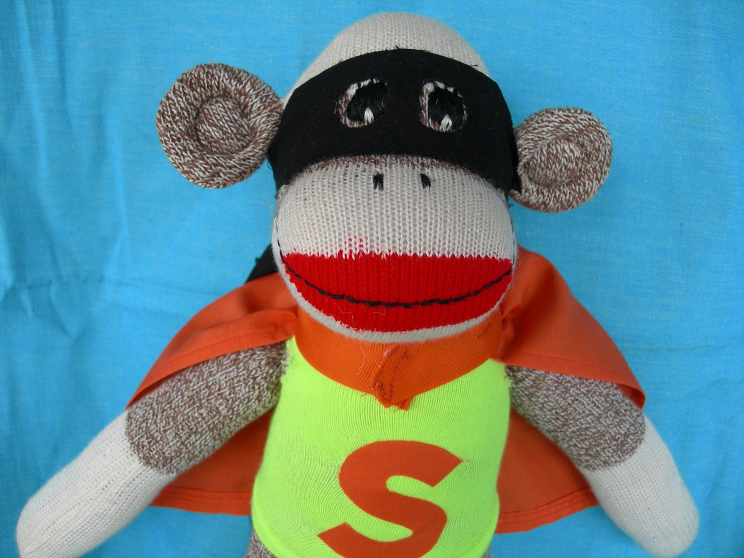 Superhero Sock Monkey