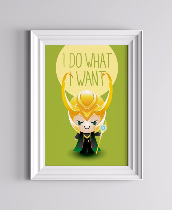 Loki - I Do What I Want poster