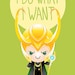 Loki - I Do What I Want poster