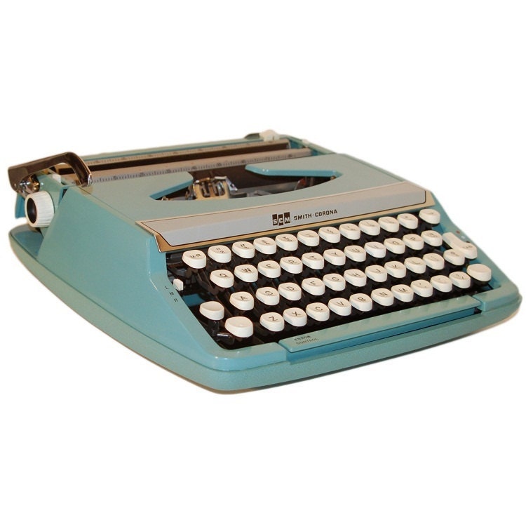 Revitalized Cursive Script Smith Corona Zephyr De Luxe Typewriter Professionally Refurbished Portable & Two New Ribbons