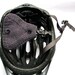 Bicycle Helmet Ear Warmers Gray Wool Hand Knit