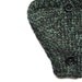 Bicycle Helmet Ear Warmers Accessories Black and Green Variegated Wool