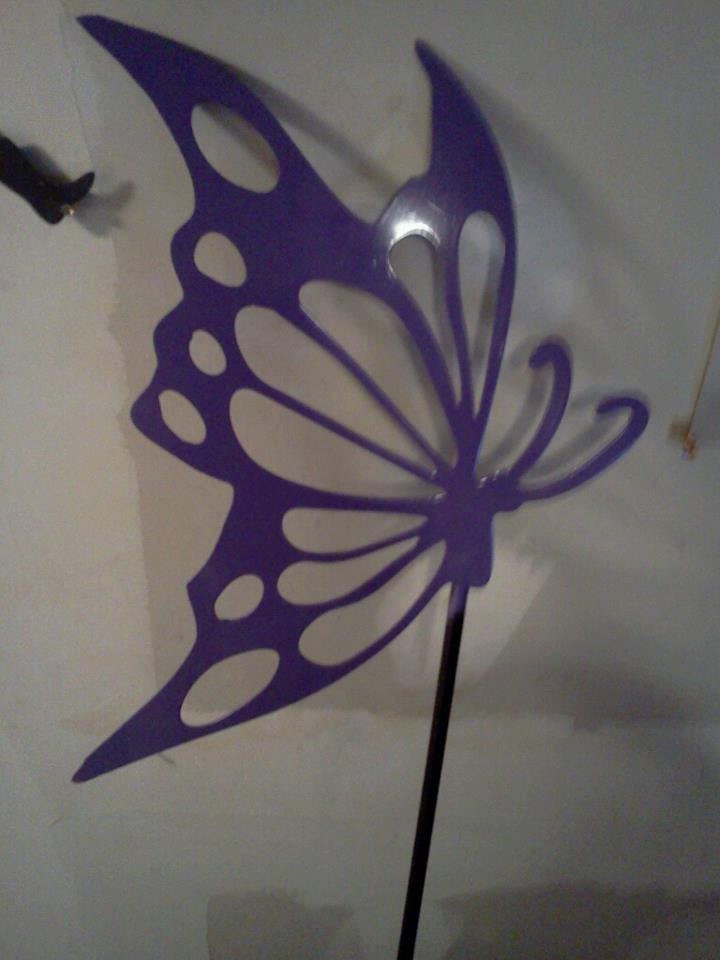 Butterfly Garden Stake
