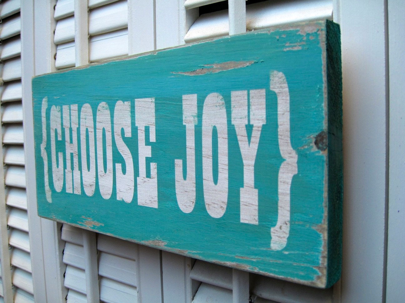 Choose Joy Word Art Sign