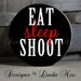 EXCLUSIVE to my shop - I shoot people Then I take them into DARK ROOMS and blow them up with camera on White Quote - 1.5" Pinback Button