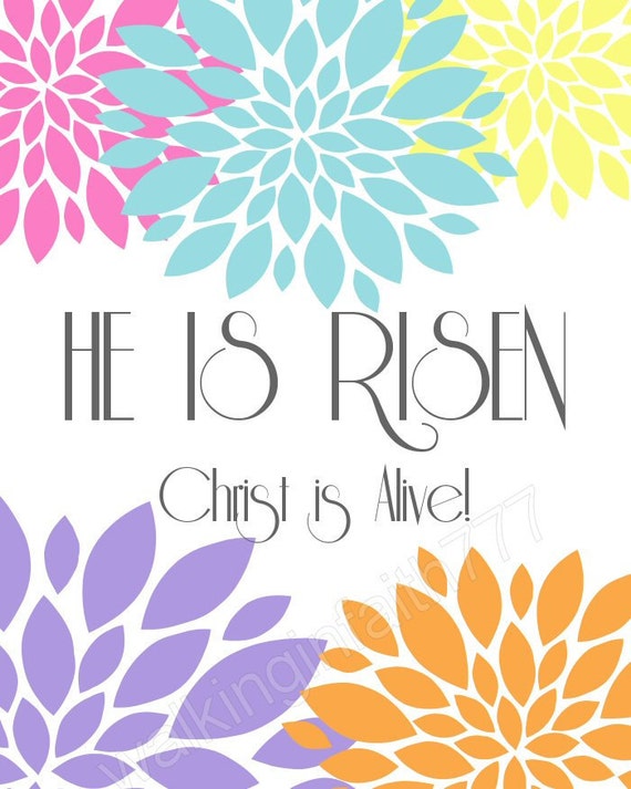 easter he risen clipart - photo #12